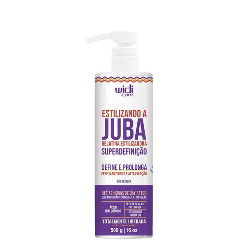 Gelatina Widi Care Juba Estilizando a Juba Super Definição 500g 500g Gelatina Widi Care Juba Estilizando a Juba Super Definição 500g 500g