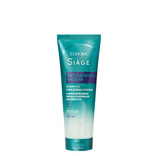 Shampoo Eudora Siàge Hidratação Micelar Antioleosidade 250ml 250ml