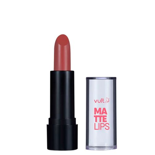 Batom Matte Vult Lips Rosa Paixão 3,8g Rosa Paixão
