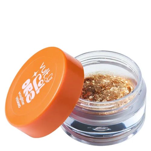 Ecoglitter Multifuncional Vult Colors Dourado Dourado