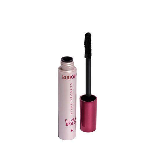 Máscara de Cílios Eudora Niina Secrets Super Bold Preto Preto Máscara de Cílios Eudora Niina Secrets Super Bold Preto Preto