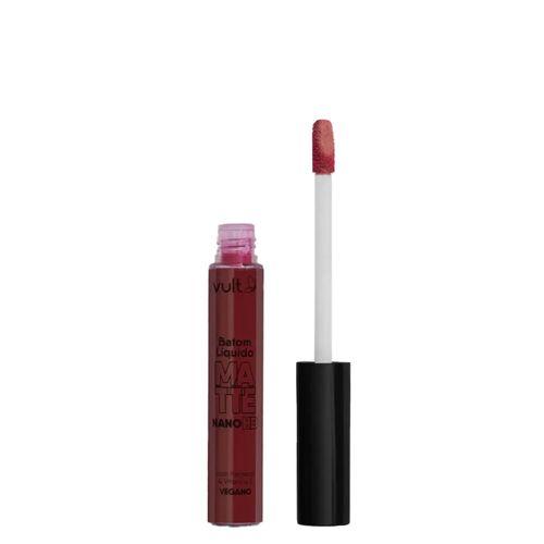 Batom Líquido Matte Vult Nano Hd Bordô 5ml Bordô Batom Líquido Matte Vult Nano Hd Bordô 5ml Bordô