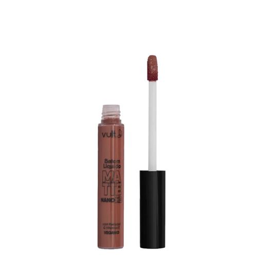 Batom Líquido Matte Vult Nano Hd Castanho Escuro 5ml Castanho Escuro