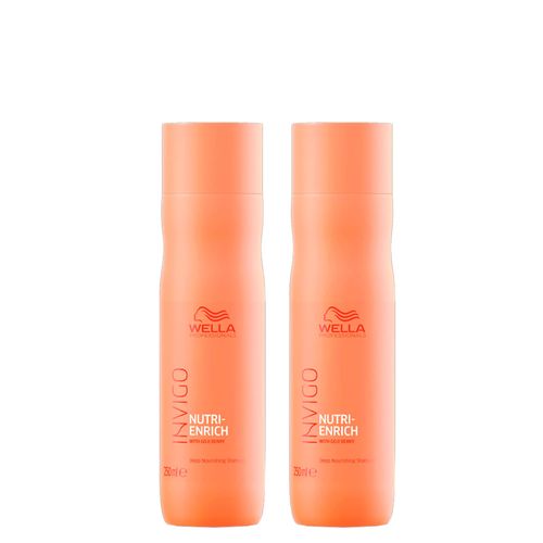 Kit Wella Professionals Invigo Nutri Enrich Shampoo 250ml - 2 Unidades Kit