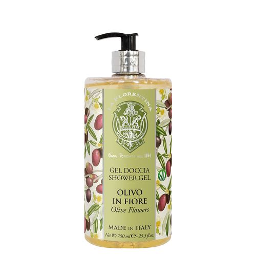 Gel de Banho Corporal La Florentina Folha de Oliveira 750 ml Folha de Oliveira