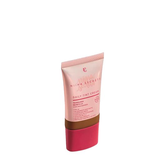 Base Líquida Eudora Niina Secrets Daily Tint Cream Matte 85 25ml 85 Base Líquida Eudora Niina Secrets Daily Tint Cream Matte 85 25ml 85