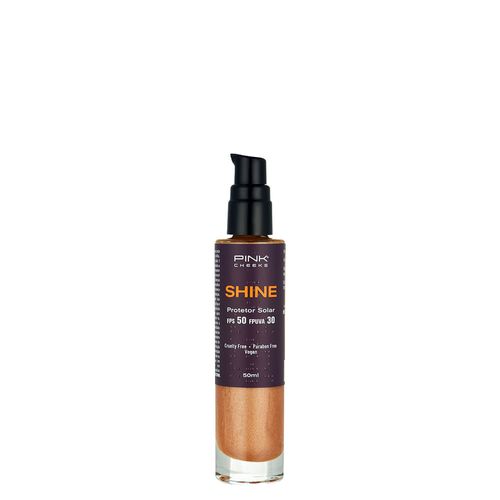 Protetor Solar Corporal com Iluminador Pink Cheeks Shield Fps 50 Fpuva 30 50ml FPS 50 Protetor Solar Corporal com Iluminador Pink Cheeks Shield Fps 50 Fpuva 30 50ml FPS 50