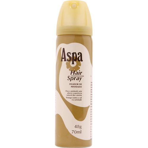 Fixador-de-Penteado-Aspa-Hair-Spray-70ml Fixador-de-Penteado-Aspa-Hair-Spray-70ml
