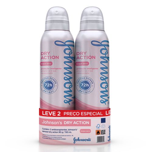 Kit-Desodorante-Aerosol-Johnson’s-Dry-Action-2-Unidades Kit-Desodorante-Aerosol-Johnson’s-Dry-Action-2-Unidades
