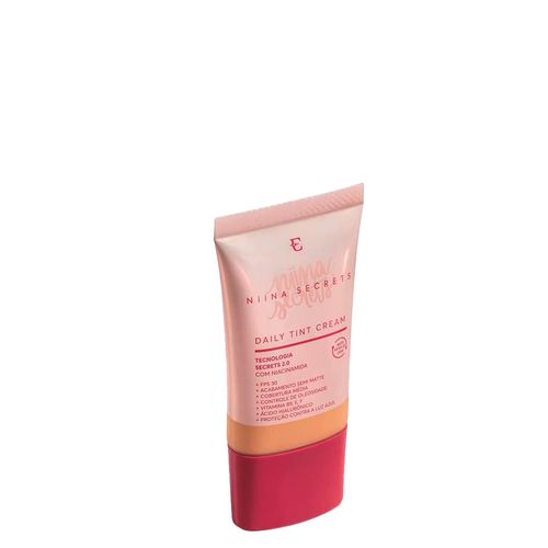 Base Líquida Eudora Niina Secrets Daily Tint Cream Matte 13 25ml 13 Base Líquida Eudora Niina Secrets Daily Tint Cream Matte 13 25ml 13