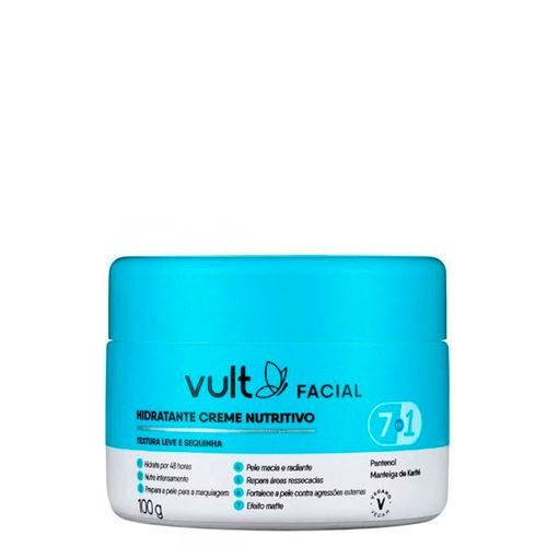 Hidratante Facial Nutritivo Vult 100g 100 g