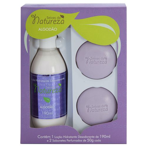Kit-Banho-Seivas-da-Natureza-Algodao-Locao-Hidratante-190ml-2-Sabonetes-90g-Pacheco-584762 Kit-Banho-Seivas-da-Natureza-Algodao-Locao-Hidratante-190ml-2-Sabonetes-90g-Pacheco-584762