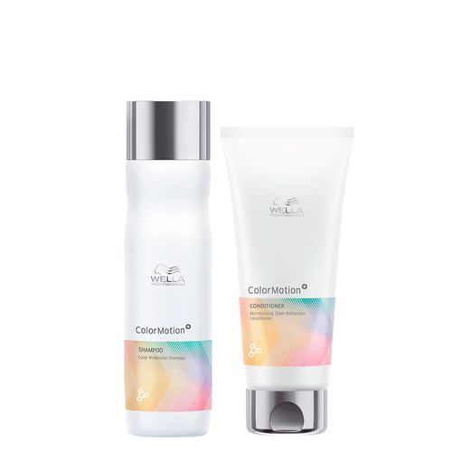 Kit Capilar Wella Professional Color Motion - Shampoo 250ml + Condicionador 200ml Kit