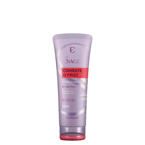 Condicionador Eudora Siàge Combate o Frizz 200ml 200 ml Condicionador Eudora Siàge Combate o Frizz 200ml 200 ml