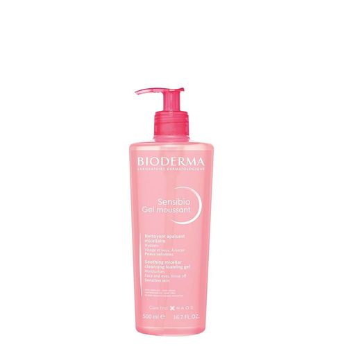 Gel de Limpeza Facial Bioderma Sensibio Gel Moussant 500ml 500ml