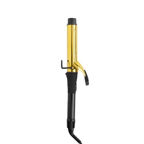 Modelador de Cachos Mq Professional de Cerâmica com Pinça Gold Titanium Bivolt Bivolt Modelador de Cachos Mq Professional de Cerâmica com Pinça Gold Titanium Bivolt Bivolt
