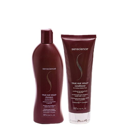 Kit Senscience True Hue Violet - Shampoo- 280ml + Condicionador 240ml Kit