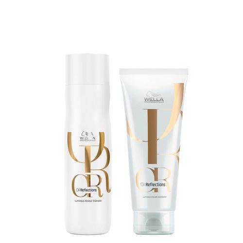 Kit Wella Oil Reflections - Shampoo 250ml + Condicionador 200ml Kit
