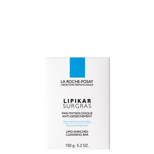 Sabonete Em Barra Para Limpeza Facial La Roche-Posay Lipikar Surgras 150G