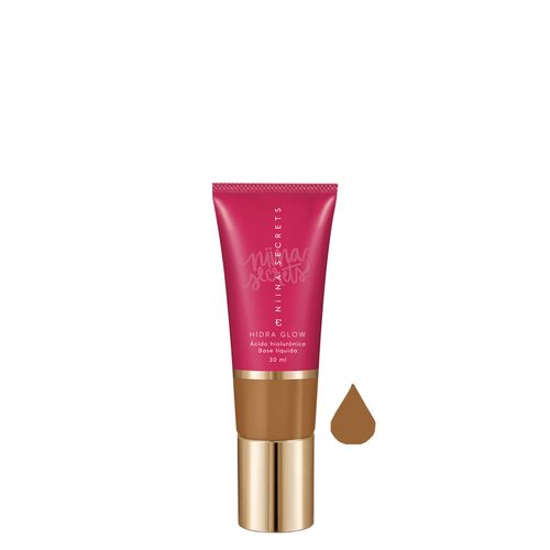 Base Líquida Eudora Niina Secrets Hidra Glow Natural 70 30ml 70 Base Líquida Eudora Niina Secrets Hidra Glow Natural 70 30ml 70