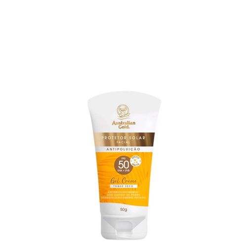 Protetor Solar Facial Matte Australian Gold Fps 50 50g 50 g
