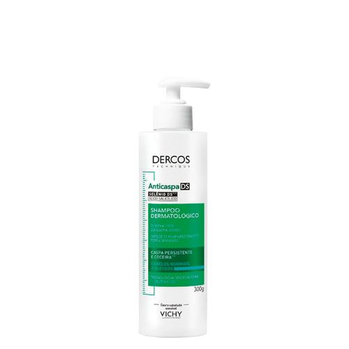 Shampoo Vichy Dercos Anticaspa para Cabelos Normais a Oleosos DS 300g 300 ml