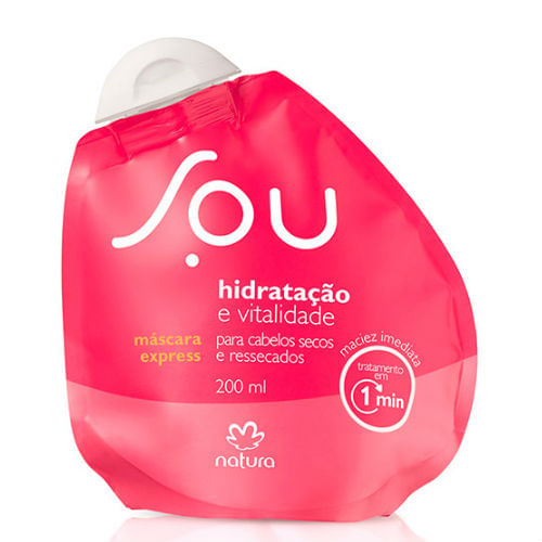 Mascara-de-Tratamento-Express-Natura-Sou-Hidratacao-e-Vitalidade-200ml Mascara-de-Tratamento-Express-Natura-Sou-Hidratacao-e-Vitalidade-200ml