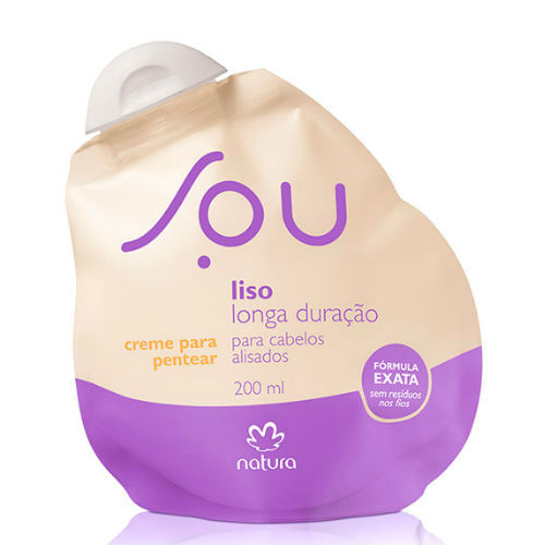 Creme-para-Pentear-Natura-Sou-Liso-Longa-Duracao-200ml Creme-para-Pentear-Natura-Sou-Liso-Longa-Duracao-200ml