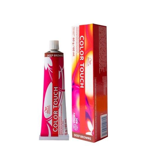 Tonalizante Wella Professionals Color Touch Deep Browns 10/73 Louro Claríssimo Marrom Dourado 60g 10/73 Louro Claríssimo Marrom Dourado