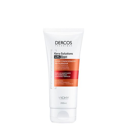 Condicionador Vichy Dercos Kera-Solutions Cabelos Danificados 200ml 200ml