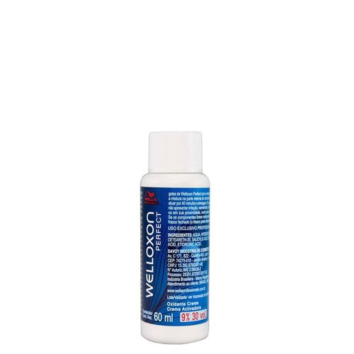 Emulsão Oxidante Wella Professionals Welloxon Perfect 30 Volumes 60ml 60ml Emulsão Oxidante Wella Professionals Welloxon Perfect 30 Volumes 60ml 60ml