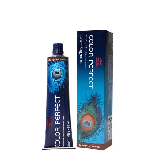 Coloração Wella Professionals Color Perfect Deep Browns 60ml 5/77 Castanho Claro Marrom Intenso 5/77 Castanho Claro Marrom Intenso