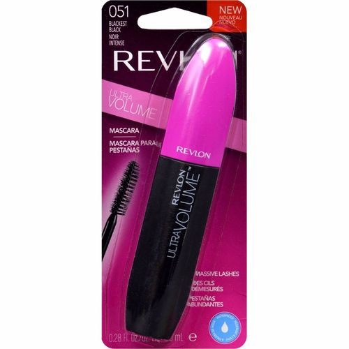 Mascara-de-Cilios-Revlon-Ultra-Volume-051-Blackest-Black-85ml Mascara-de-Cilios-Revlon-Ultra-Volume-051-Blackest-Black-85ml