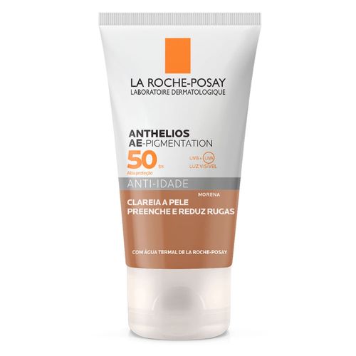 Protetor Solar anti-idade Cor Morena FPS 50 La Roche Posay 40g Protetor Solar anti-idade Cor Morena FPS 50 La Roche Posay 40g