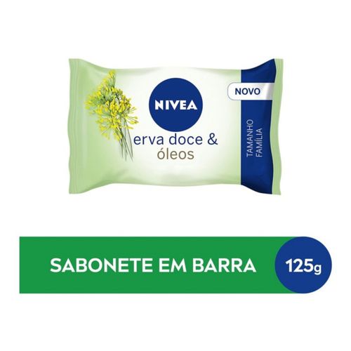 NIVEA Sabonete em Barra Erva Doce & Óleos 125g NIVEA Sabonete em Barra Erva Doce & Óleos 125g