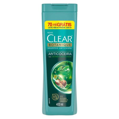 Shampoo Anticaspa Clear 200ml Anticoceira