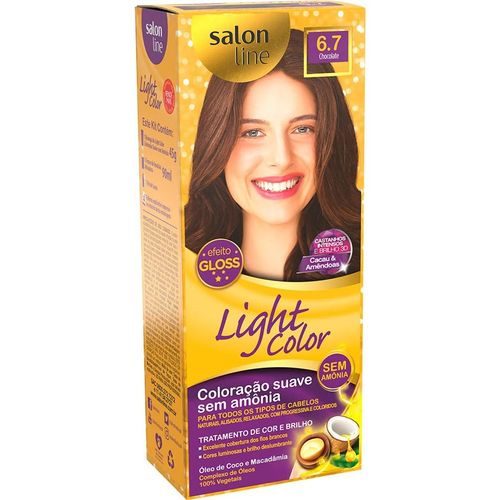 Tintura Salon Line Light Color Cor:6.7 Chocolate