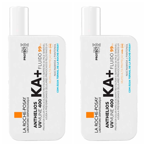 Kit com 2 Unidades de Protetor Solar Anthelios Uvmune 400 Ka+ FPS99 La Roche Posay 40ml