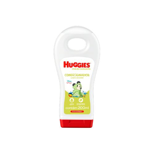 Kit com 3 Unidades de Condicionador Infantil Huggies Chá de Camomila 200ml Kit com 3 Unidades de Condicionador Infantil Huggies Chá de Camomila 200ml