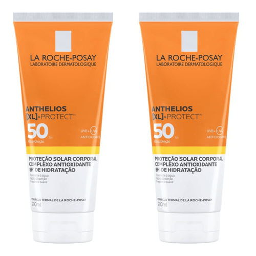 Kit com 2 Unidades de Protetor Solar Anthelios XL Protect FPS50 La Roche-Posay 200ml Kit com 2 Unidades de Protetor Solar Anthelios XL Protect FPS50 La Roche-Posay 200ml
