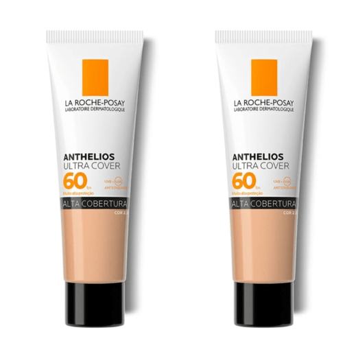 Kit com 2 Unidades de Protetor Solar Anthelios Ultra Cover FPS60 Cor 2.5 30g Kit com 2 Unidades de Protetor Solar Anthelios Ultra Cover FPS60 Cor 2.5 30g