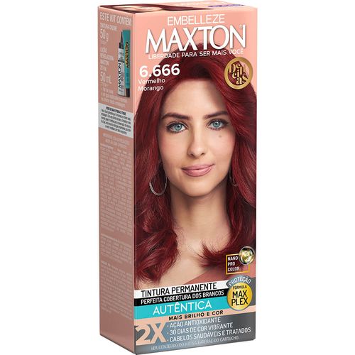 Maxton 6.666 Vermelho Morango