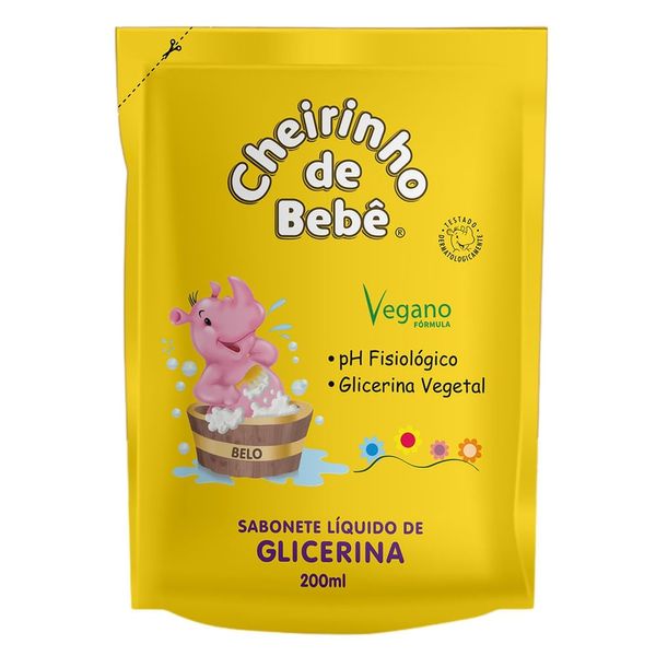 Kanitz Sabonete Líquido Refil Cheiro Bebê
