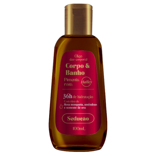 Halley Óleo Deo Corporais Pimenta Rosa 100ml