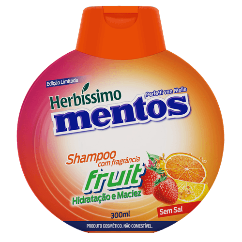 Shampoo Herbissimo Mentos 300ml Fruit Shampoo Herbissimo Mentos 300ml Fruit
