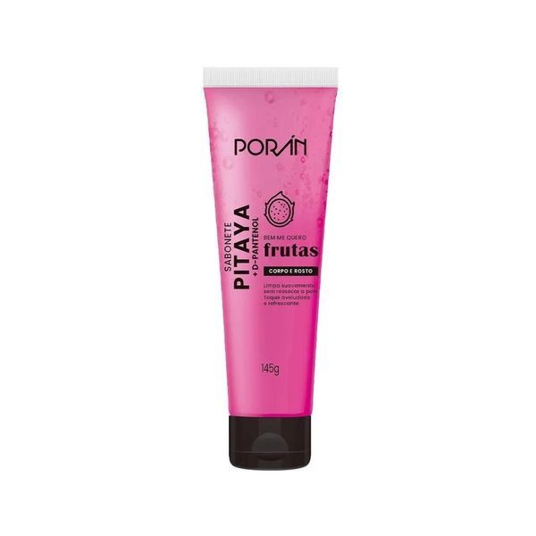 Kit c/4 Poran Sabonete Corpo Rosto Pitaya 145g