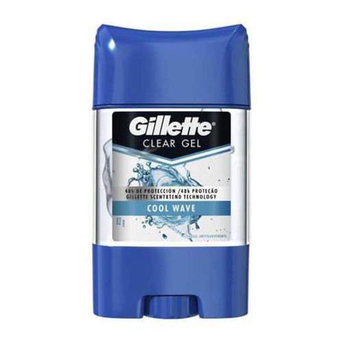 Desodorante Stick Gillet Clear Gel Cool Wave 82g
