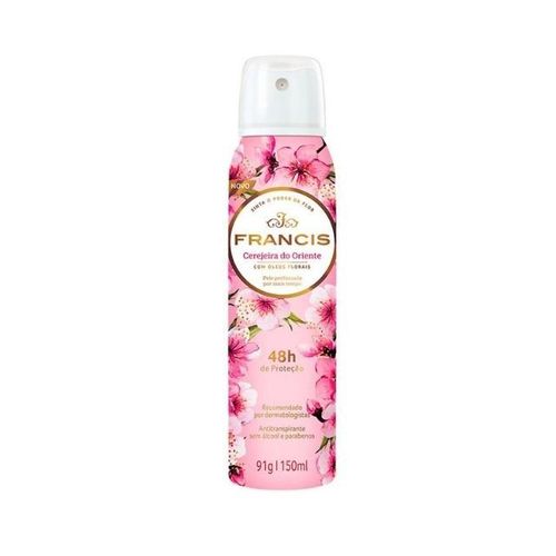 Desodorante Aero Francis 150ml Comfort Petalas/Rosa Desodorante Aero Francis 150ml Comfort Petalas/Rosa