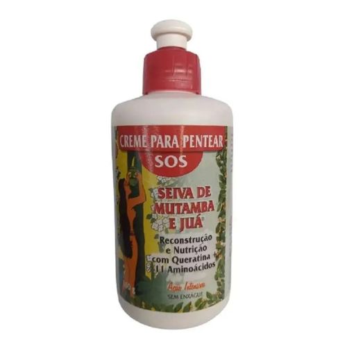 Seiva De Mutamba Creme de Pentear Sos