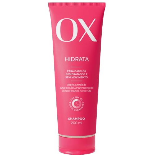 Shampoo Ox 200ml Hidrata Shampoo Ox 200ml Hidrata